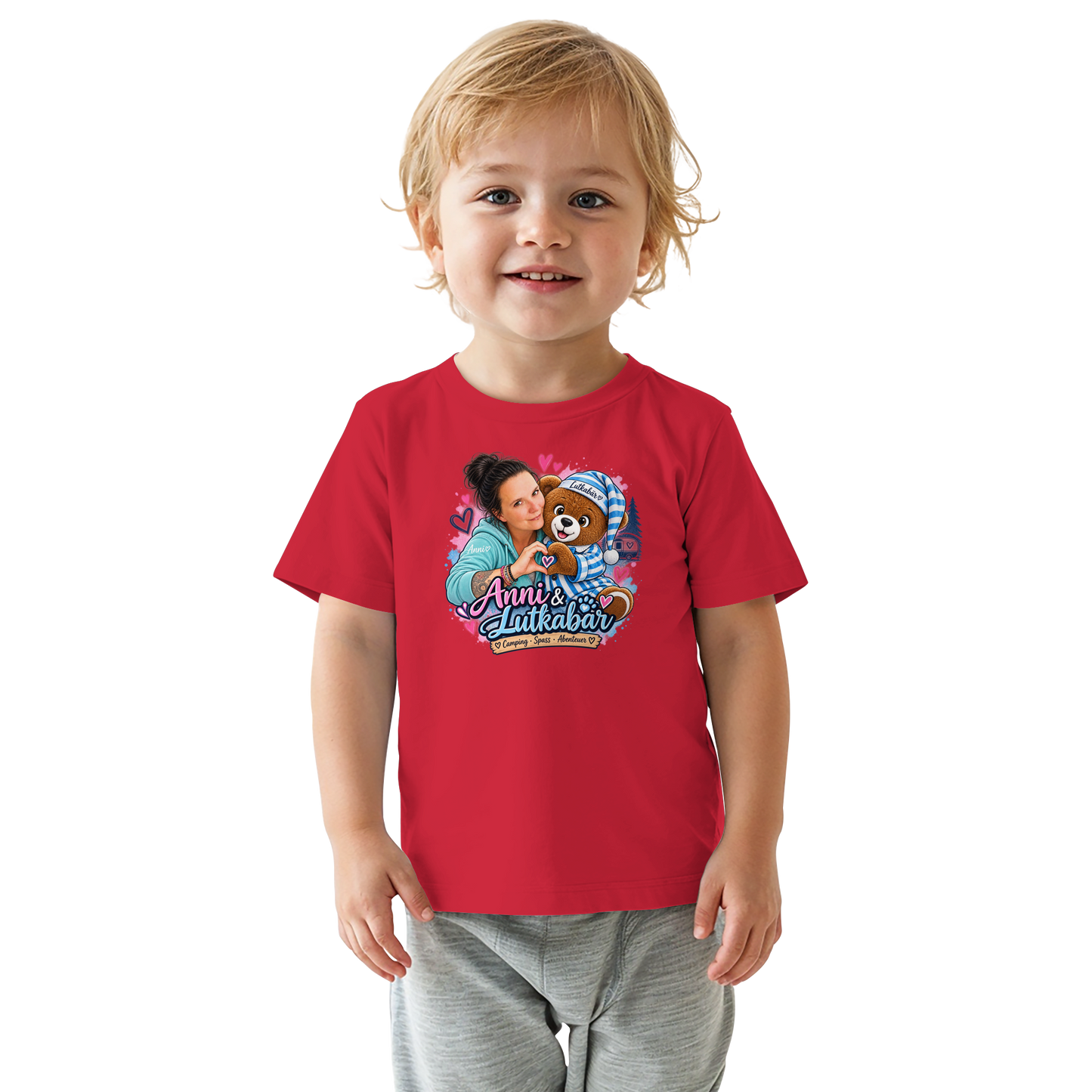 Lutkabär und Anni  - Baby Organic Shirt