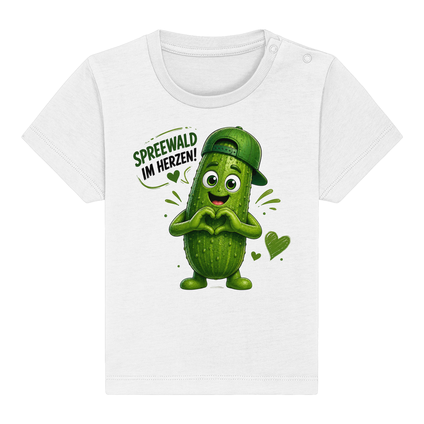 Gurki die Spreewaldgurke - Baby Organic Shirt