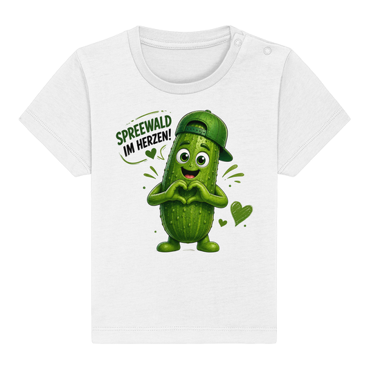 Gurki die Spreewaldgurke - Baby Organic Shirt