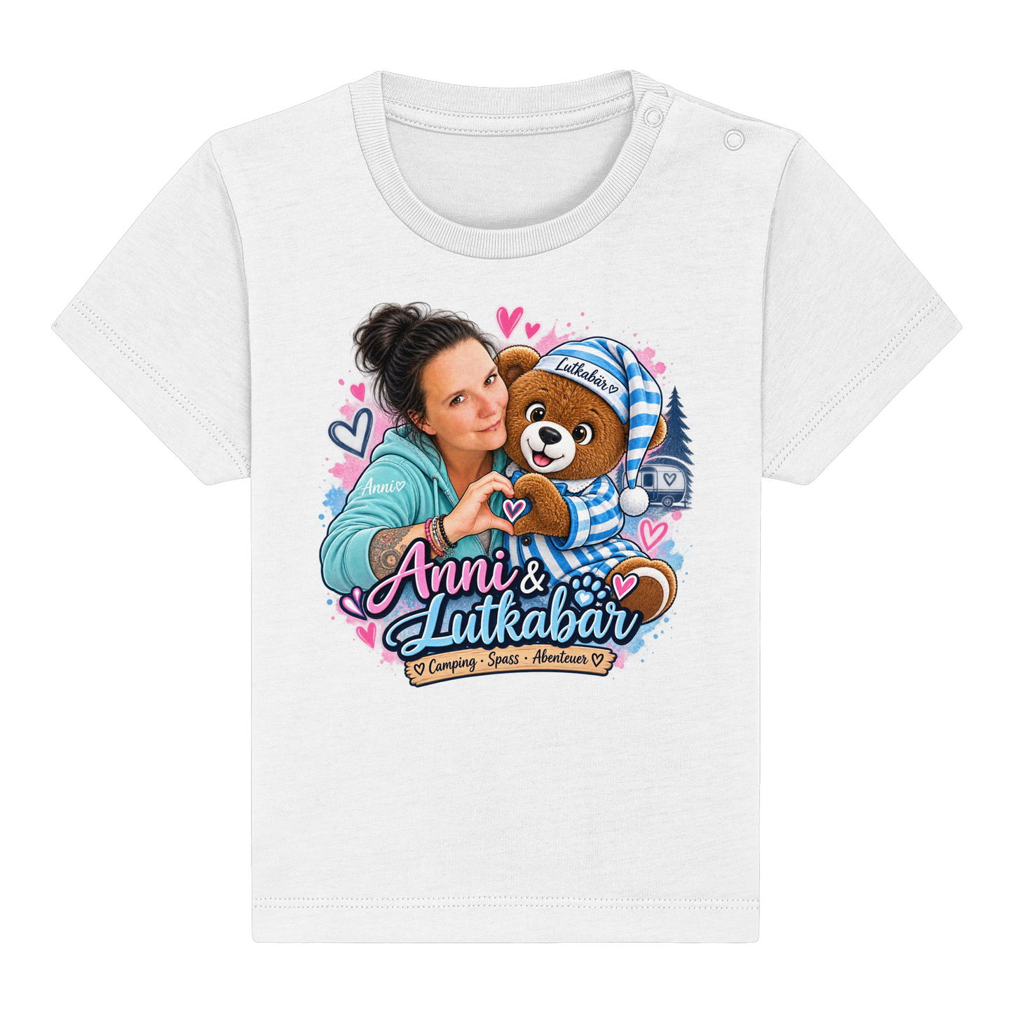 Lutkabär und Anni  - Baby Organic Shirt