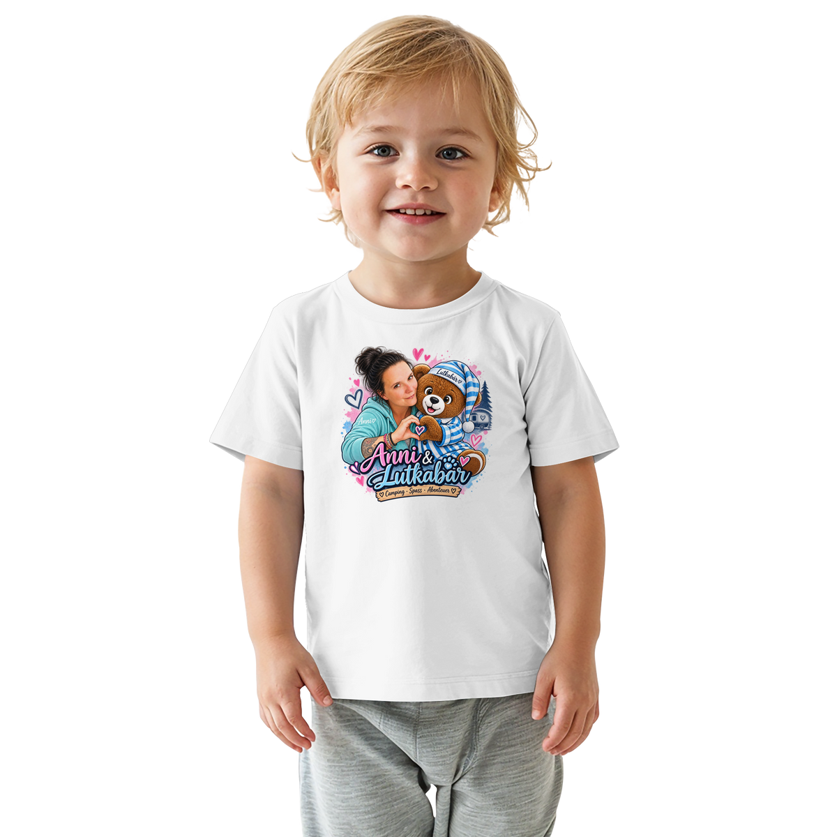 Lutkabär und Anni  - Baby Organic Shirt