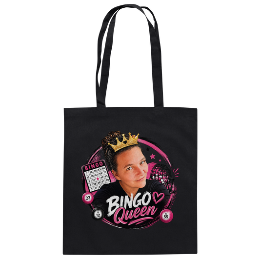 Fan Shirt Bingo Queen - Baumwolltasche