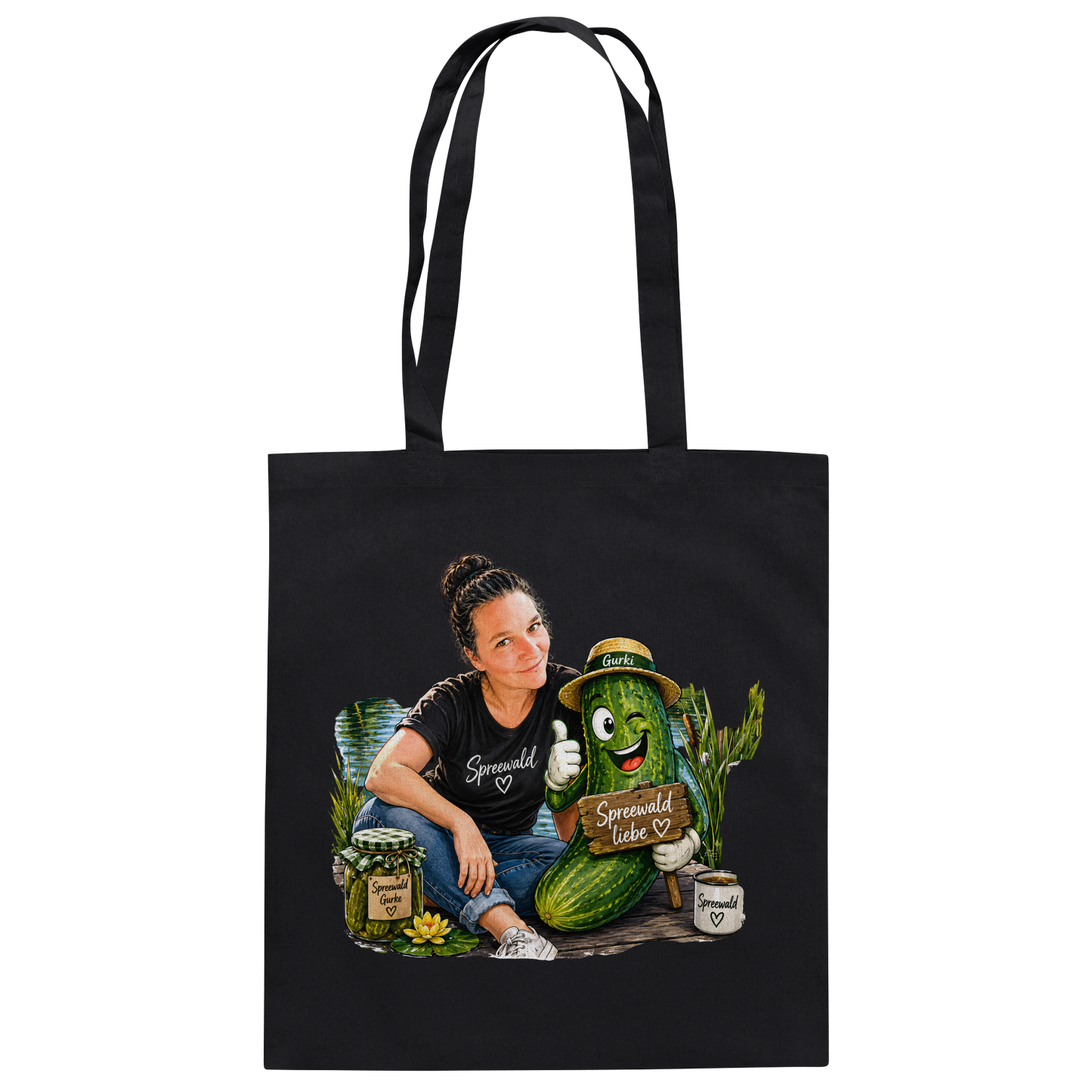 Spreewaldliebe Camping - Baumwolltasche