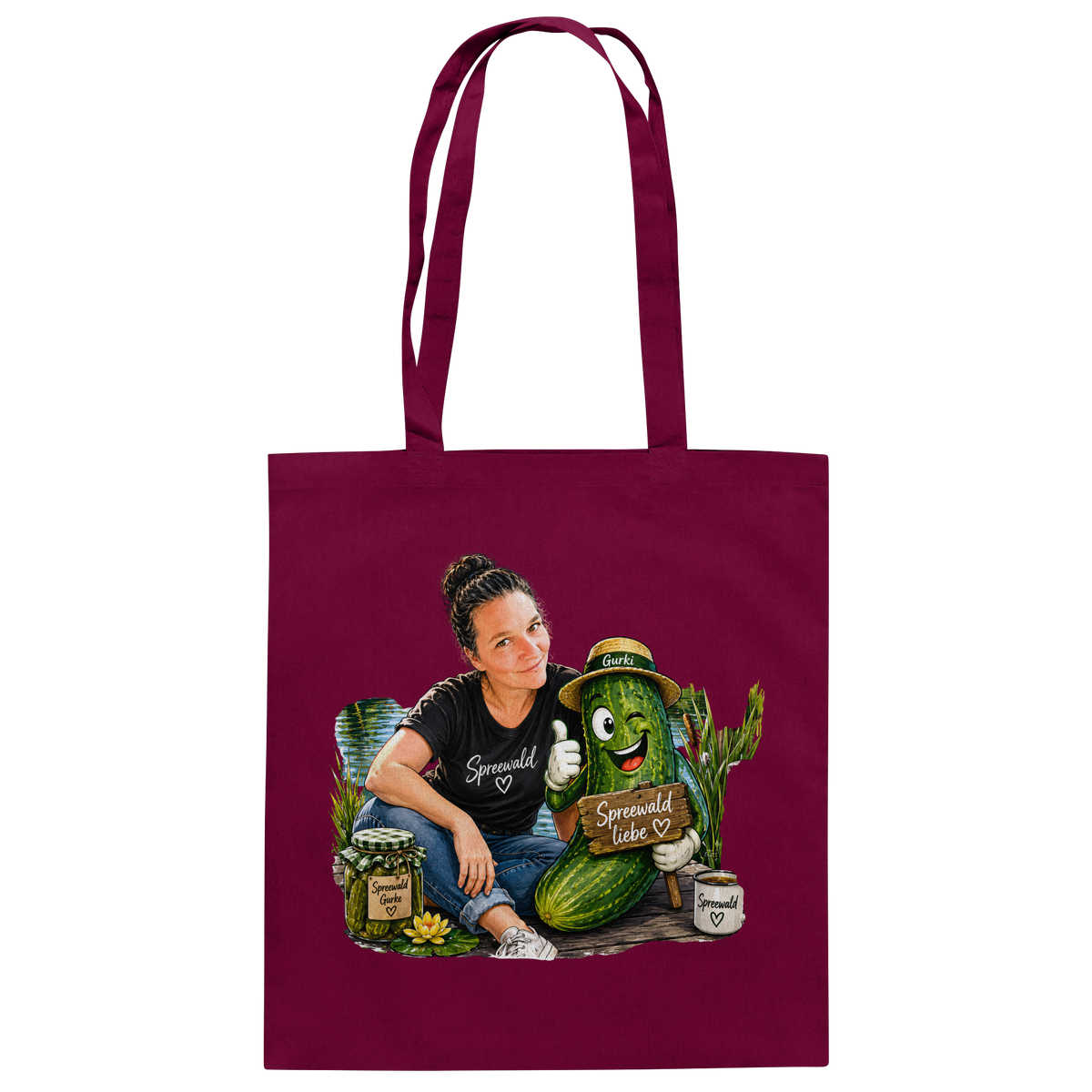 Spreewaldliebe Camping - Baumwolltasche