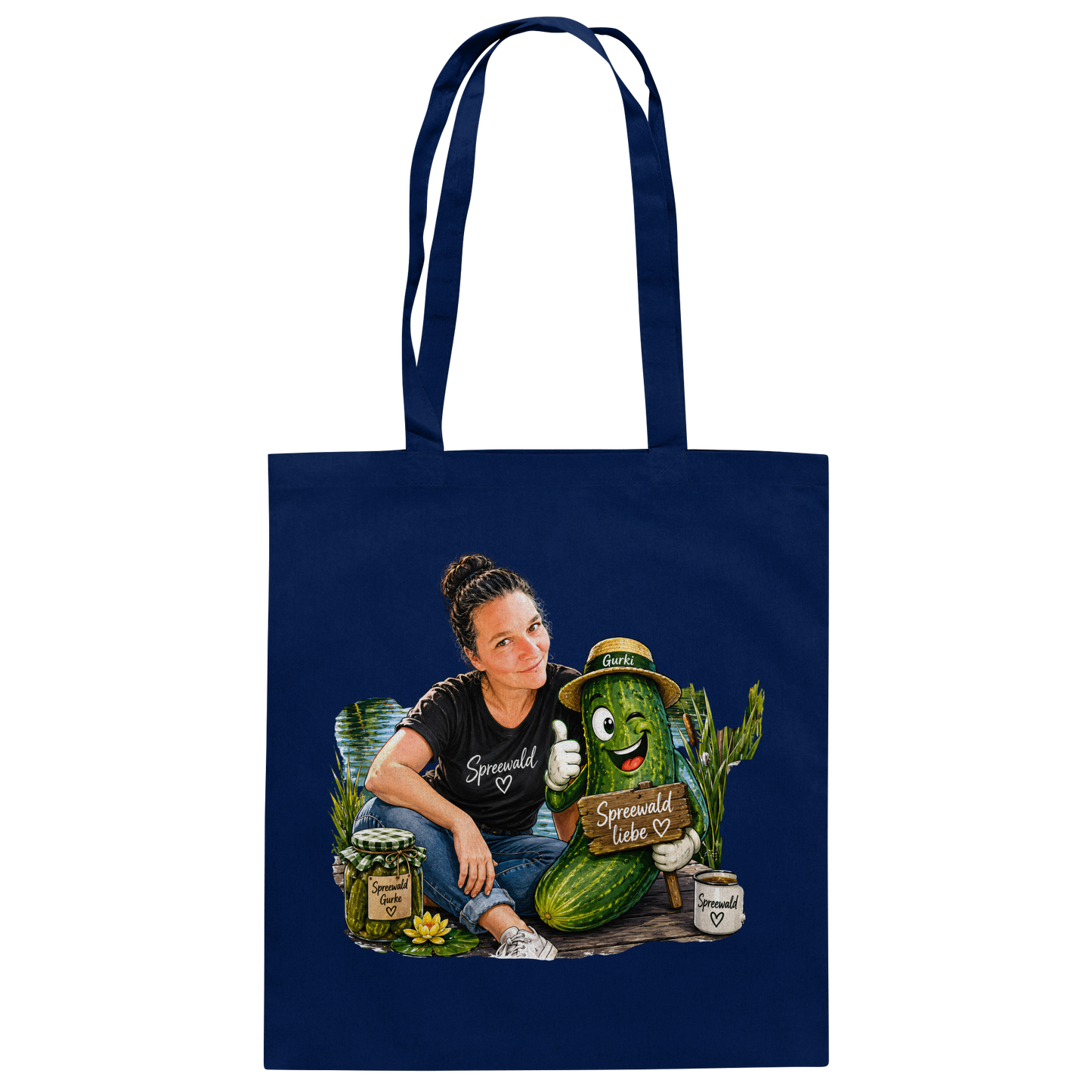 Spreewaldliebe Camping - Baumwolltasche