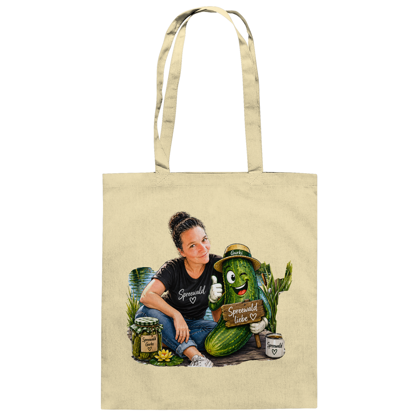 Spreewaldliebe Camping - Baumwolltasche