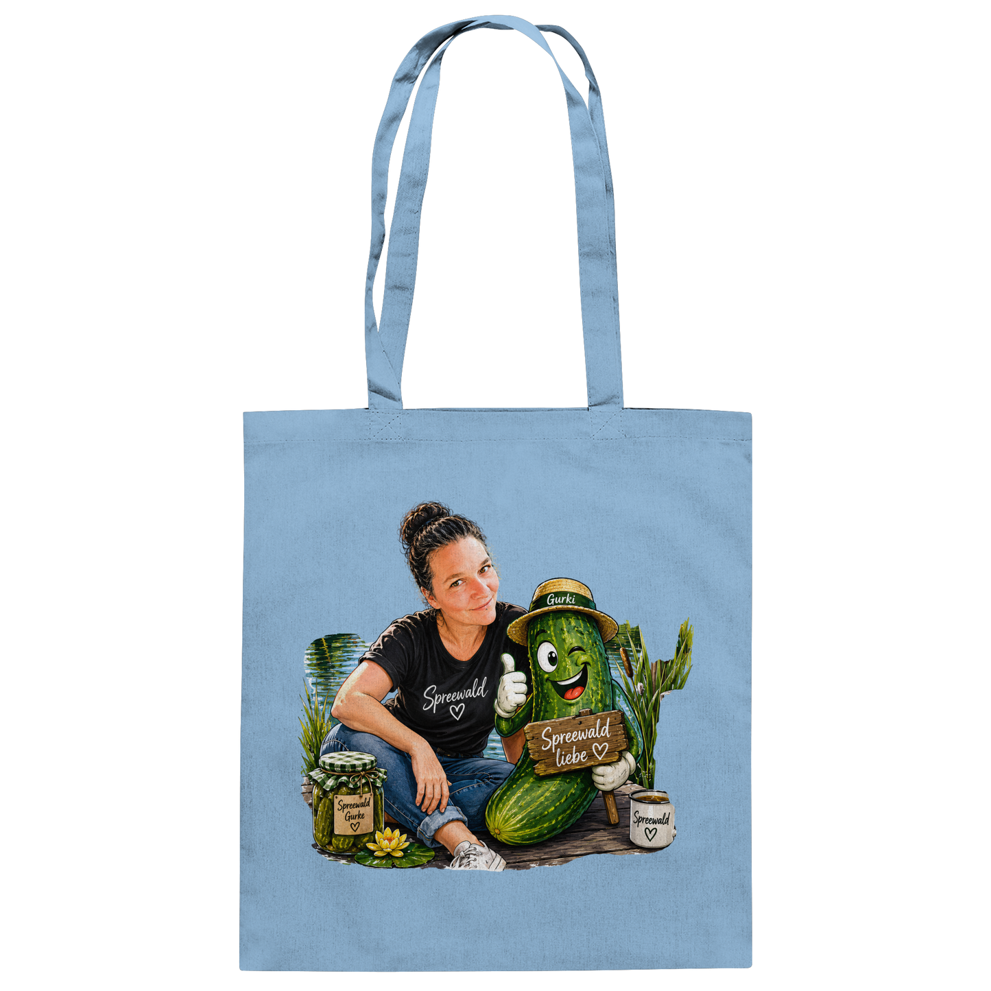 Spreewaldliebe Camping - Baumwolltasche
