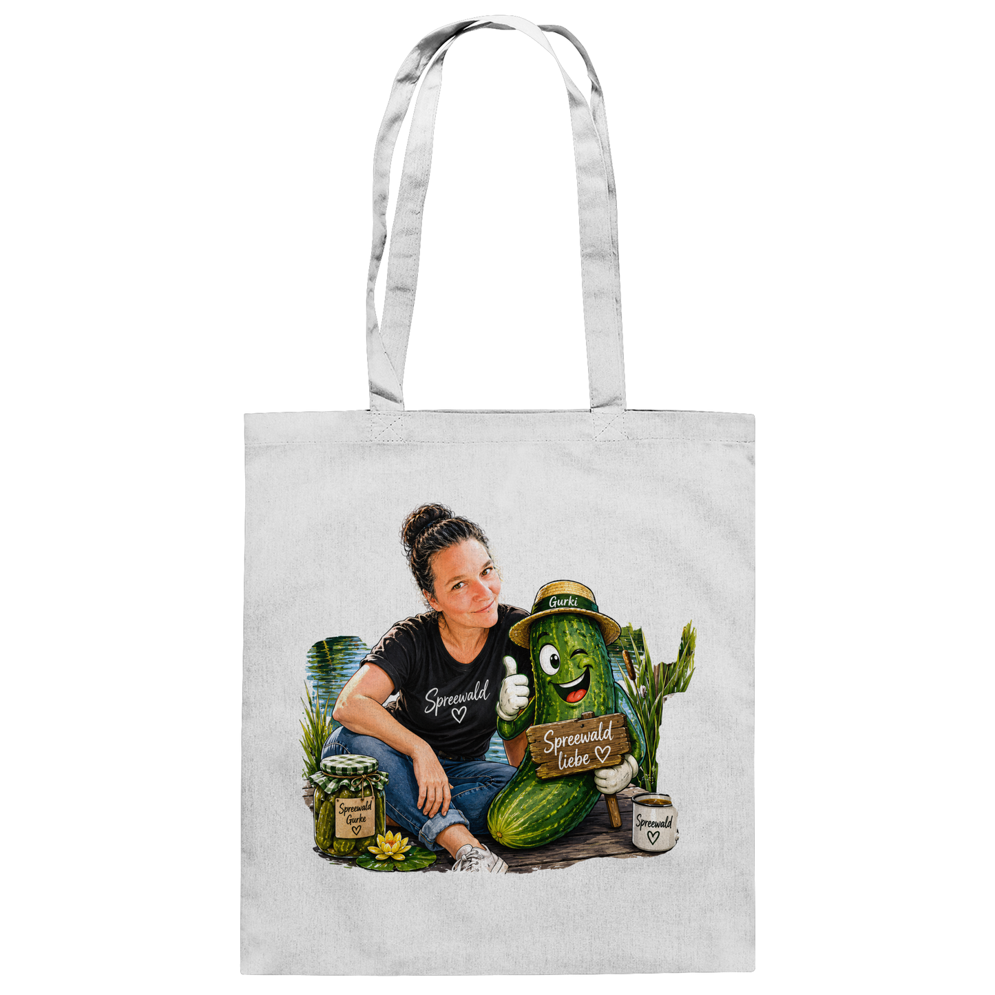 Spreewaldliebe Camping - Baumwolltasche