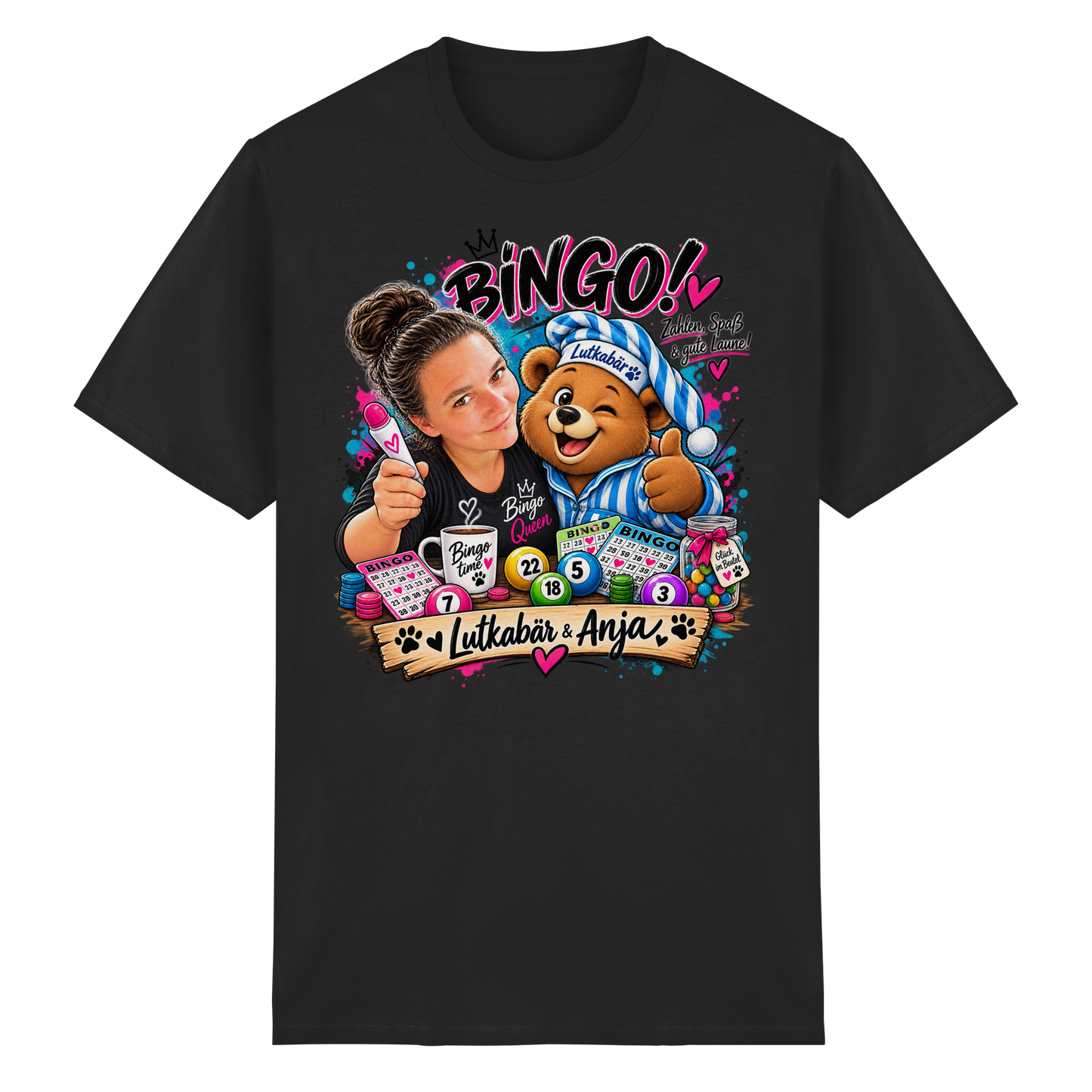 Anni & Lutkabär - Heavy Cotton T-Shirt