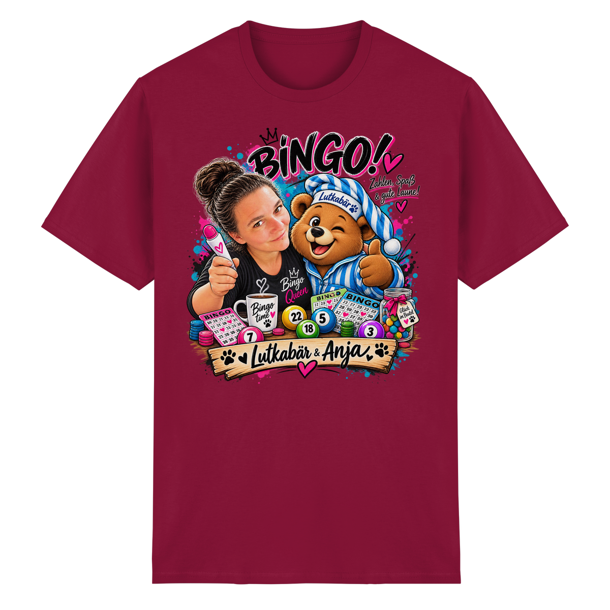 Anni & Lutkabär - Heavy Cotton T-Shirt