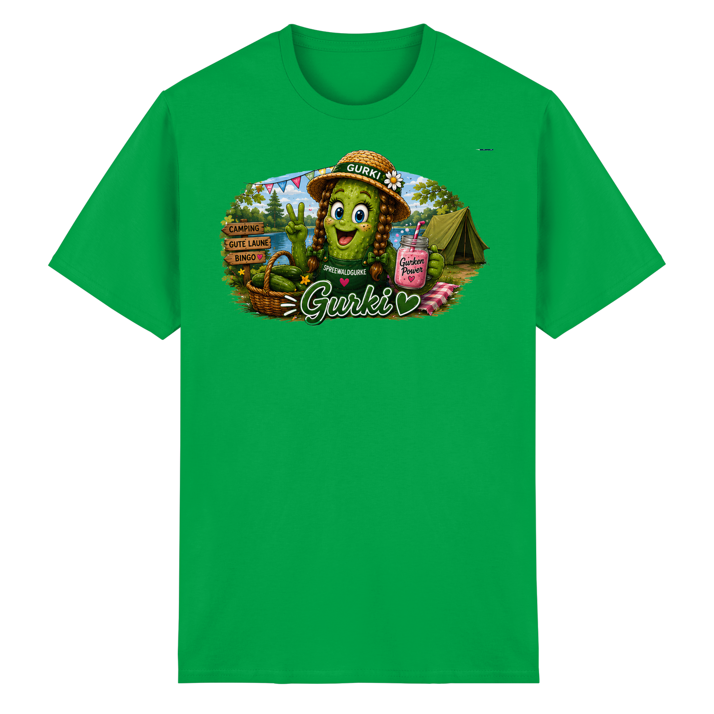 Spreewaldliebe Camping - Heavy Cotton T-Shirt
