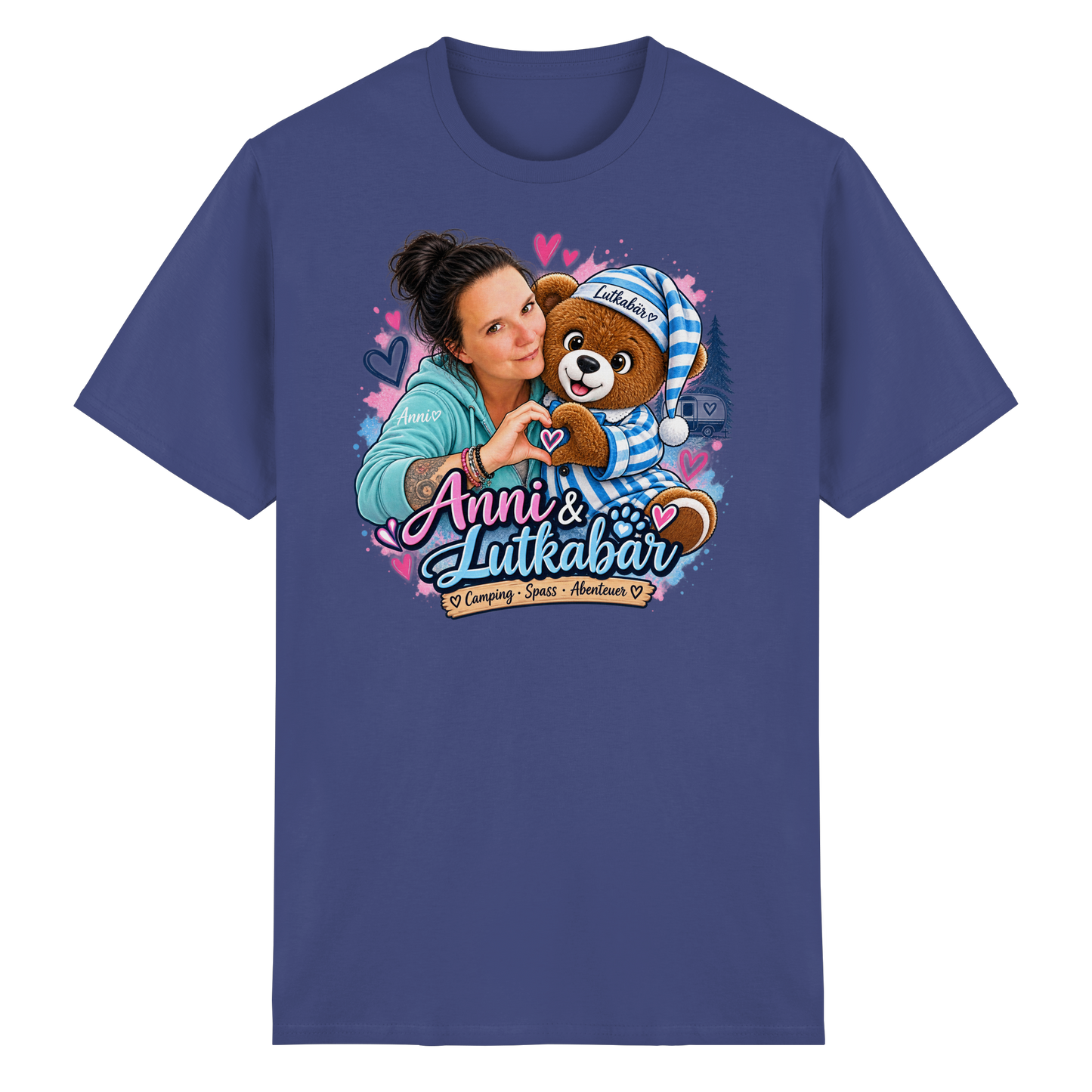Lutkabär und Anni  - Heavy Cotton T-Shirt