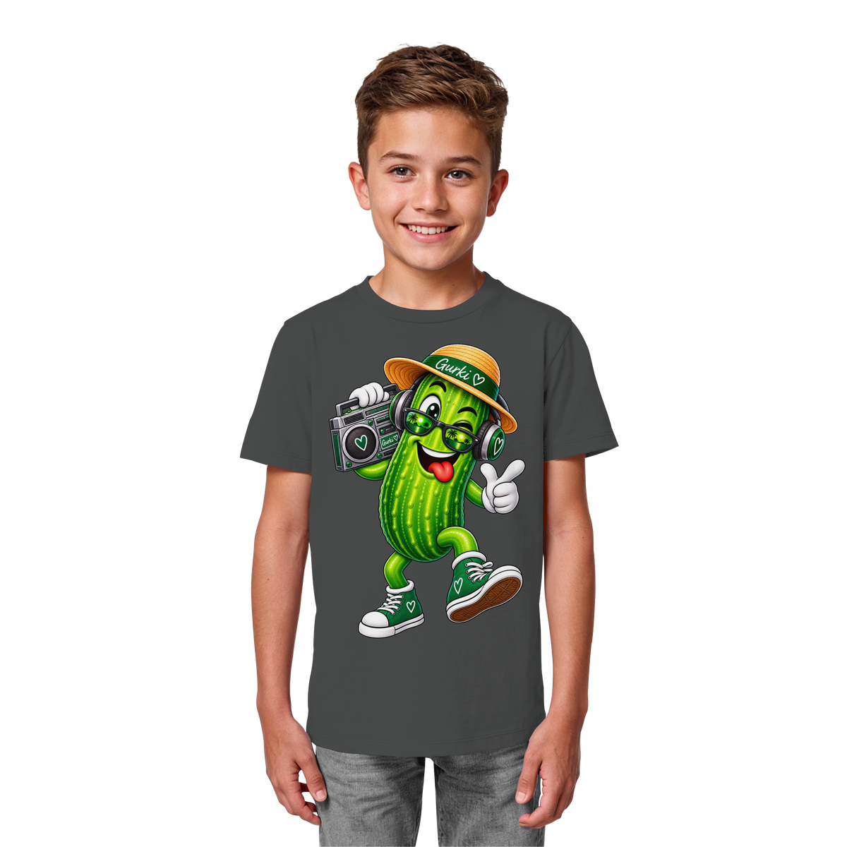 Gurki die Spreewaldgurke - Kids Organic Shirt