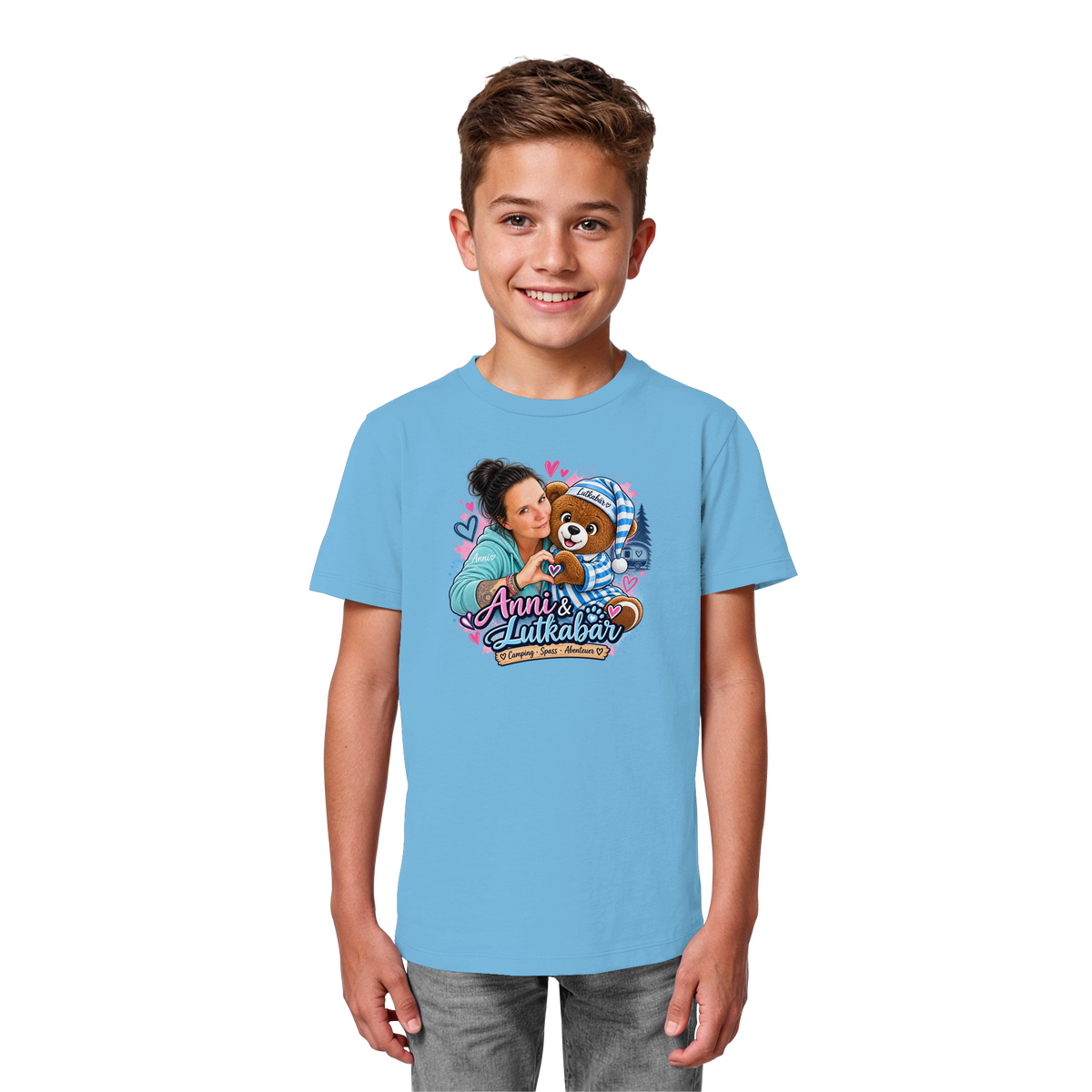 Lutkabär und Anni  - Kids Organic Shirt
