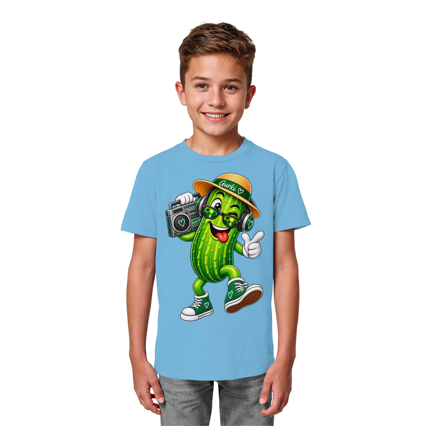 Gurki die Spreewaldgurke - Kids Organic Shirt