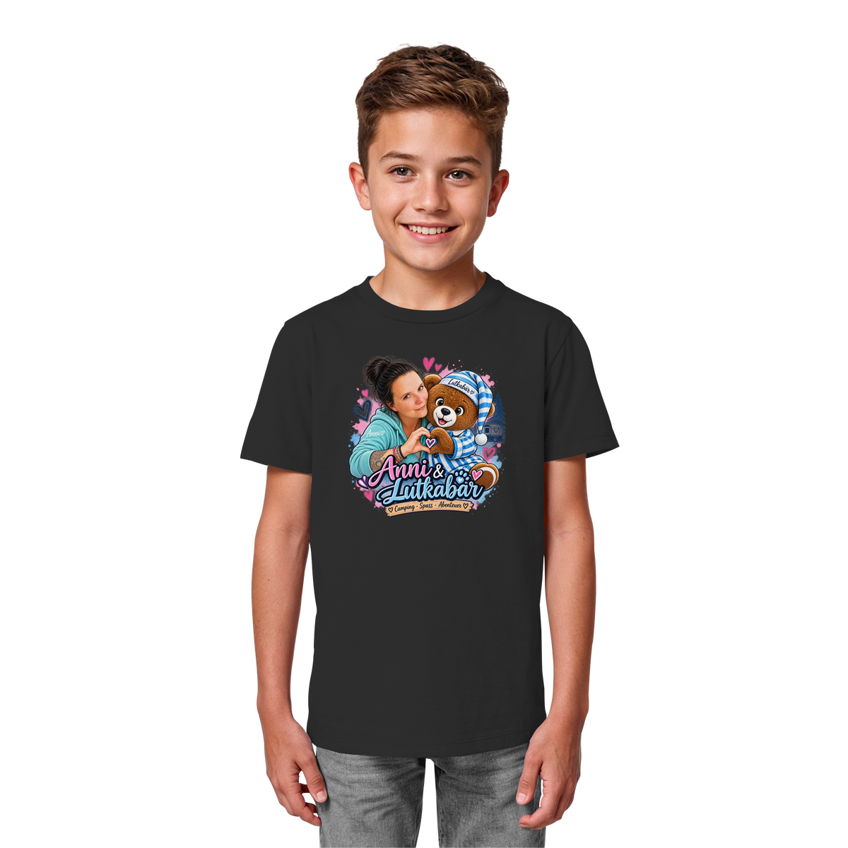 Lutkabär und Anni  - Kids Organic Shirt