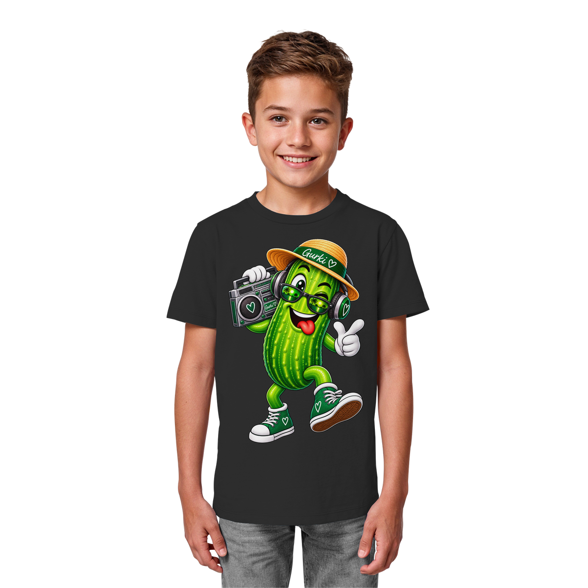 Gurki die Spreewaldgurke - Kids Organic Shirt