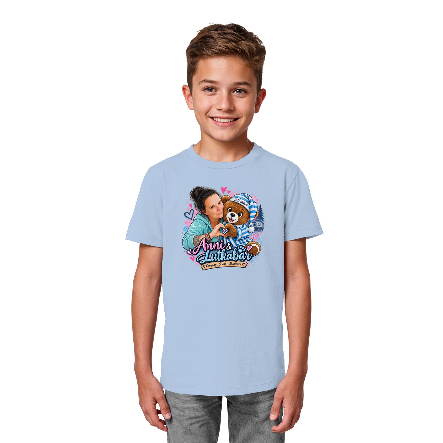 Lutkabär und Anni  - Kids Organic Shirt
