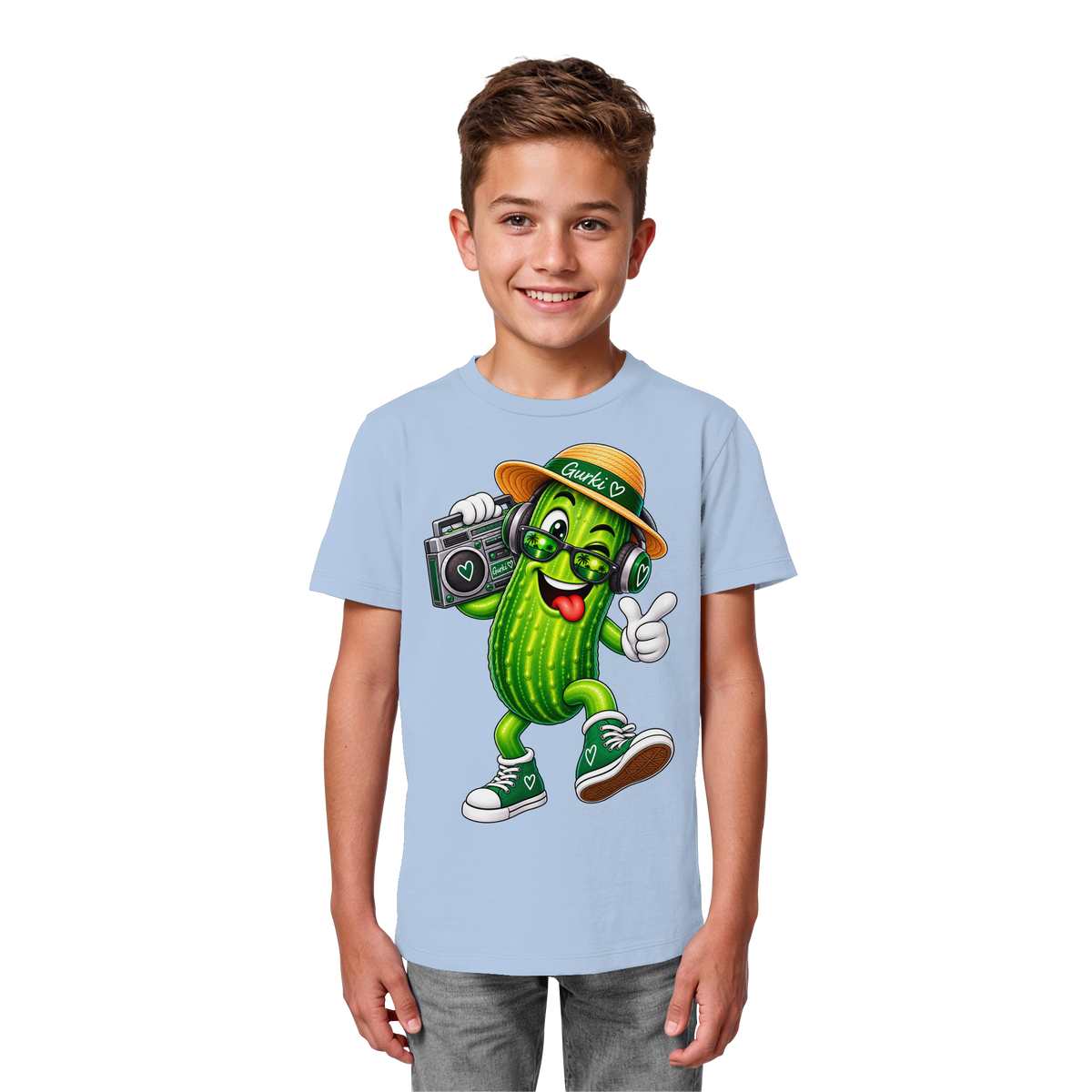 Gurki die Spreewaldgurke - Kids Organic Shirt