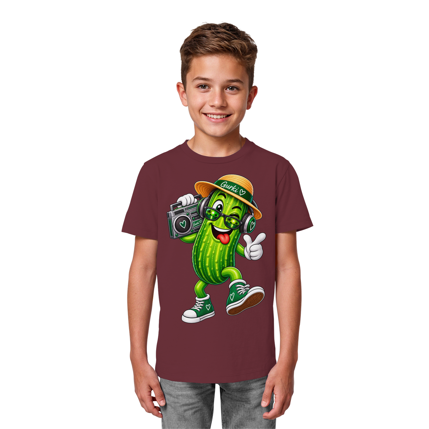Gurki die Spreewaldgurke - Kids Organic Shirt