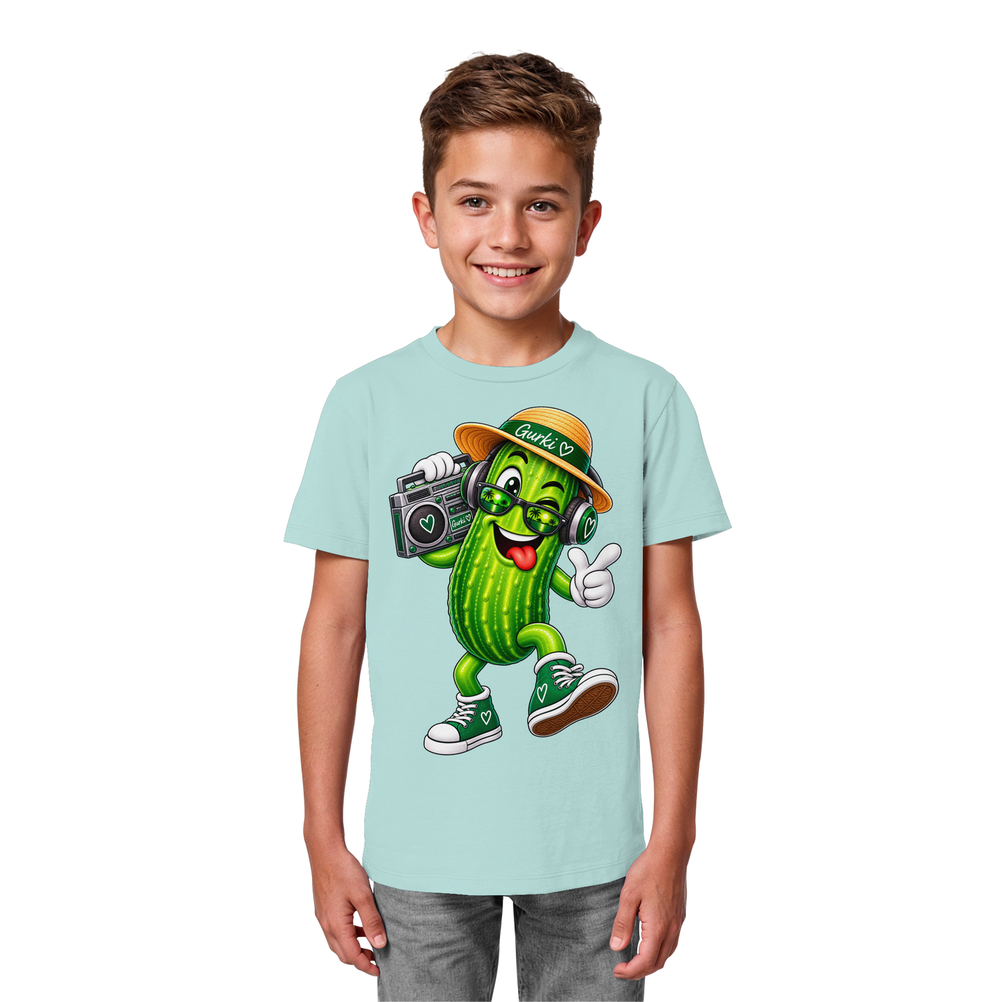 Gurki die Spreewaldgurke - Kids Organic Shirt