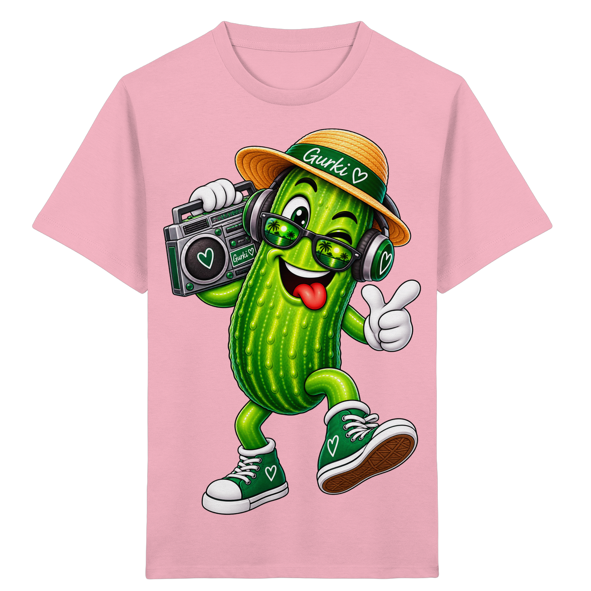 Gurki die Spreewaldgurke - Kids Organic Shirt