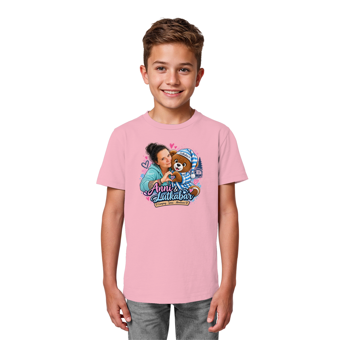 Lutkabär und Anni  - Kids Organic Shirt