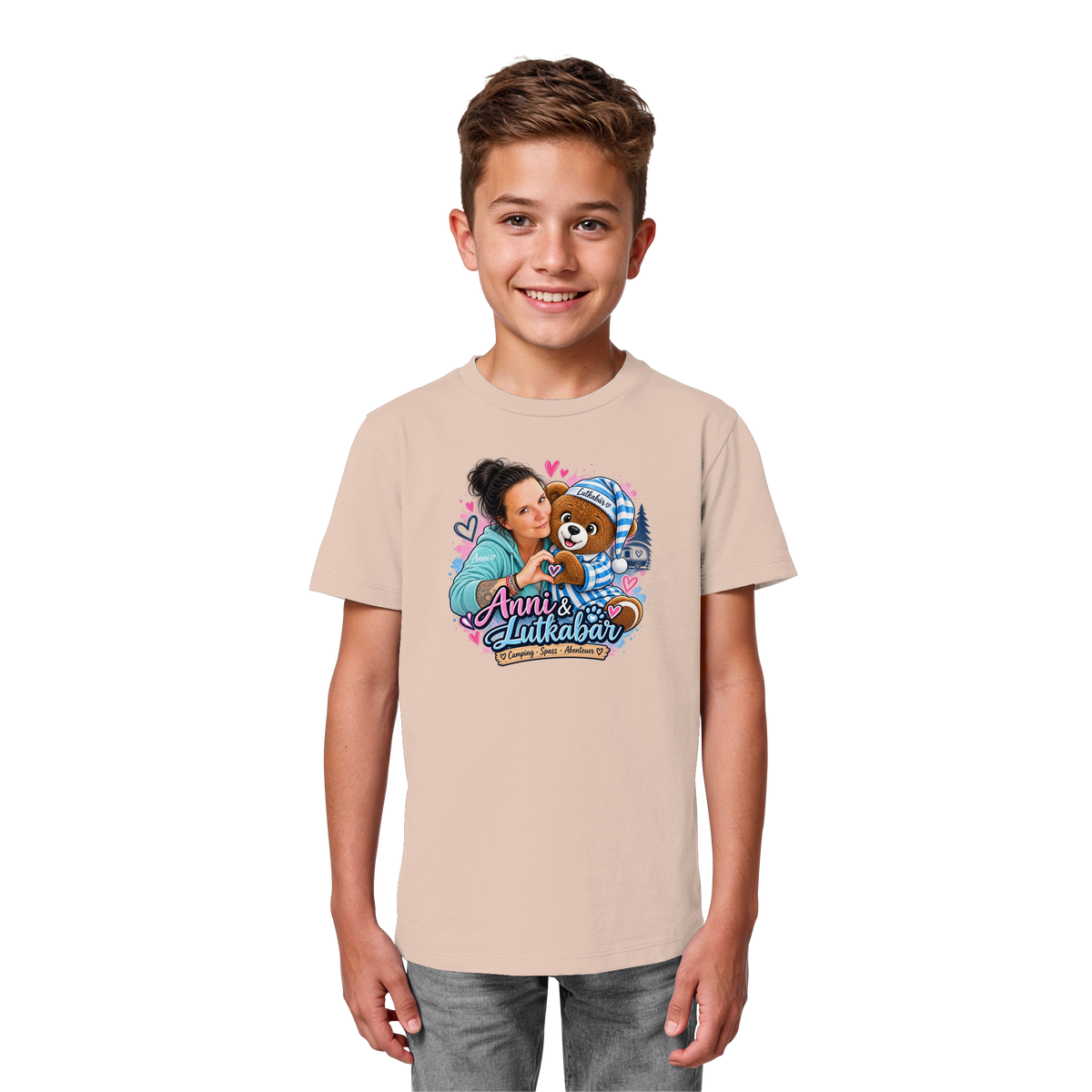Lutkabär und Anni  - Kids Organic Shirt