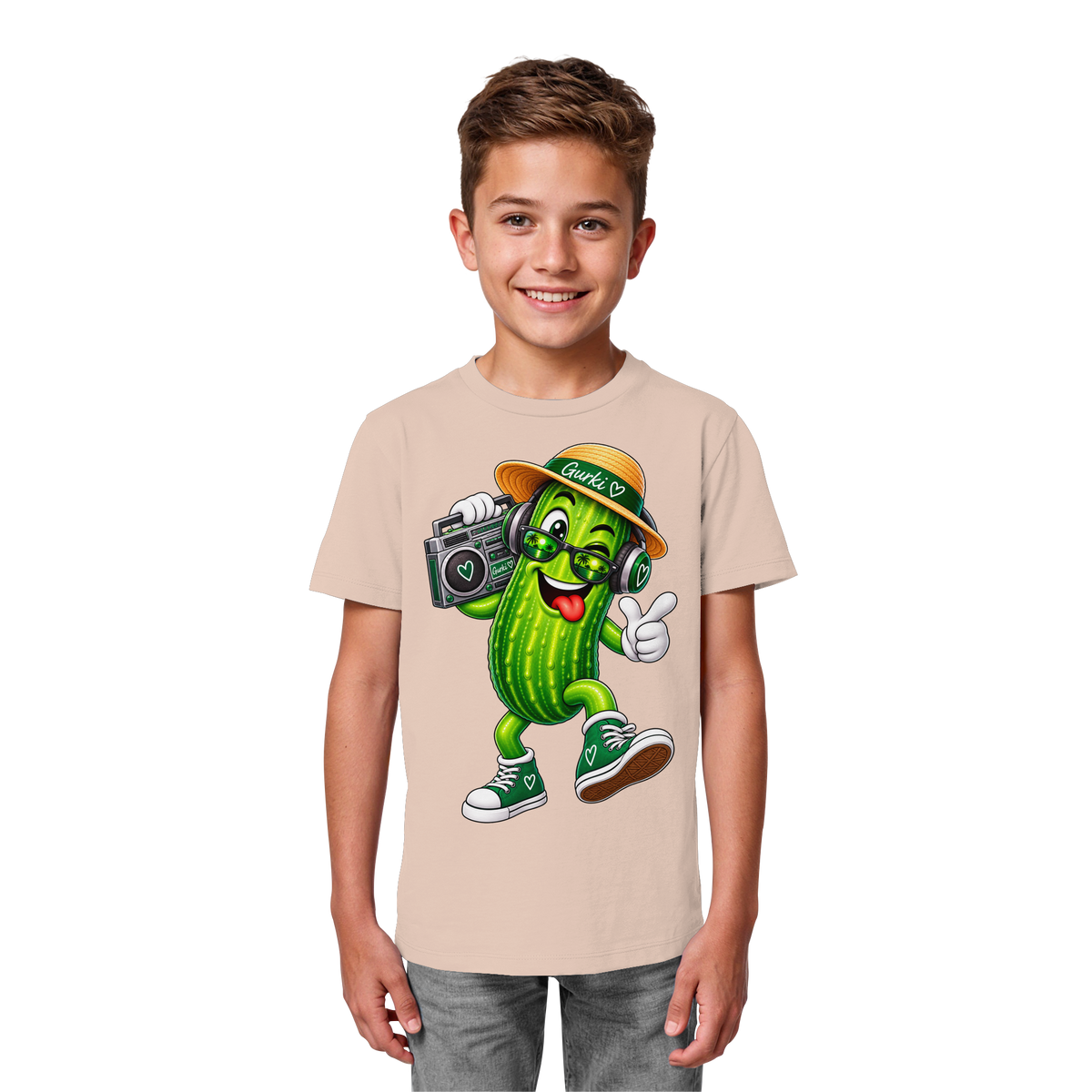 Gurki die Spreewaldgurke - Kids Organic Shirt