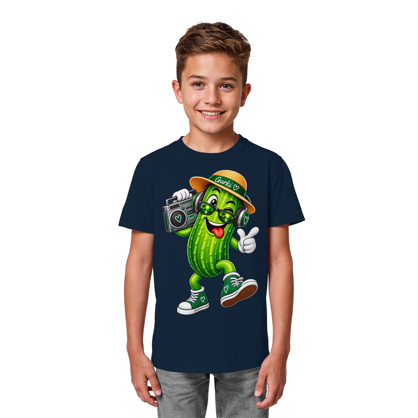 Gurki die Spreewaldgurke - Kids Organic Shirt