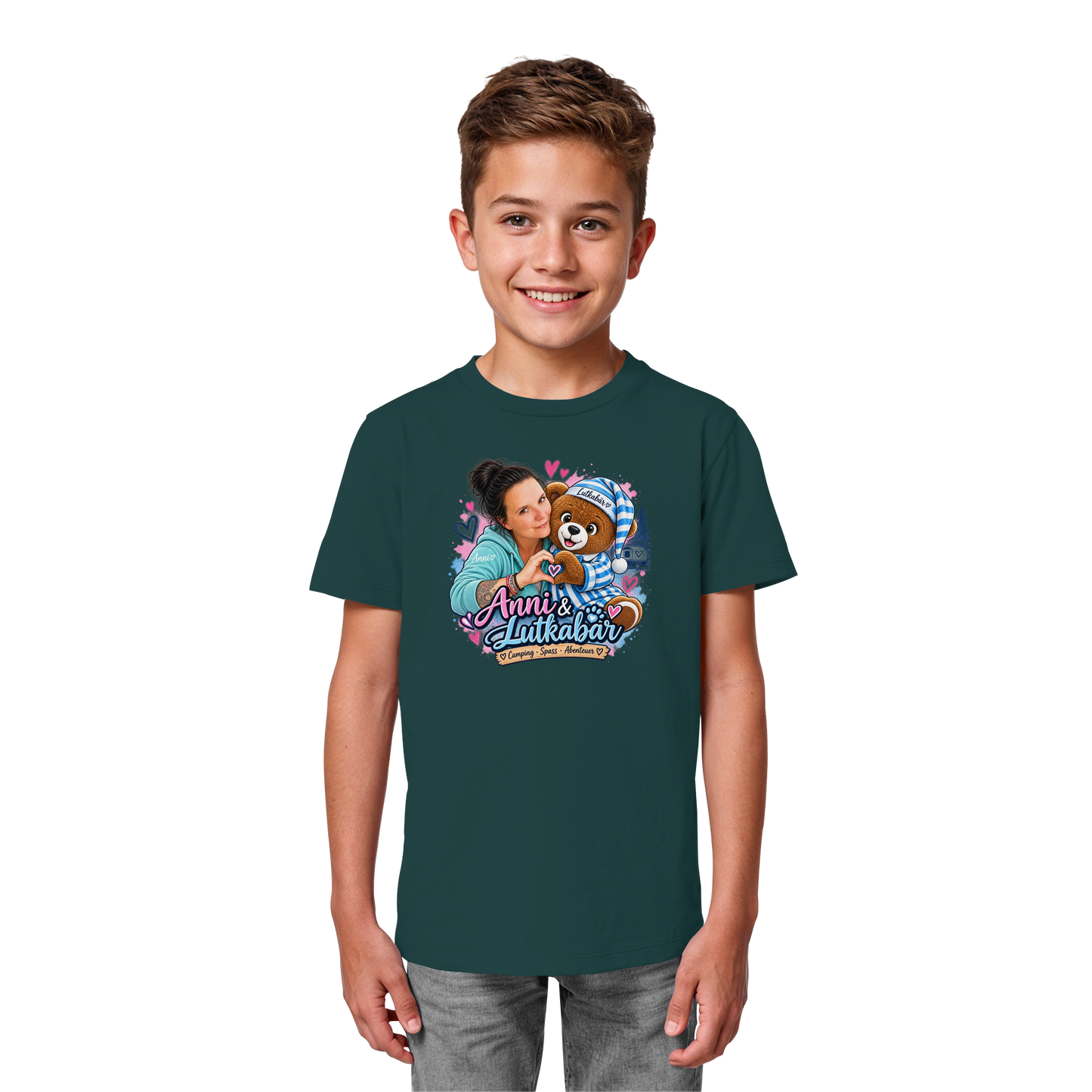 Lutkabär und Anni  - Kids Organic Shirt