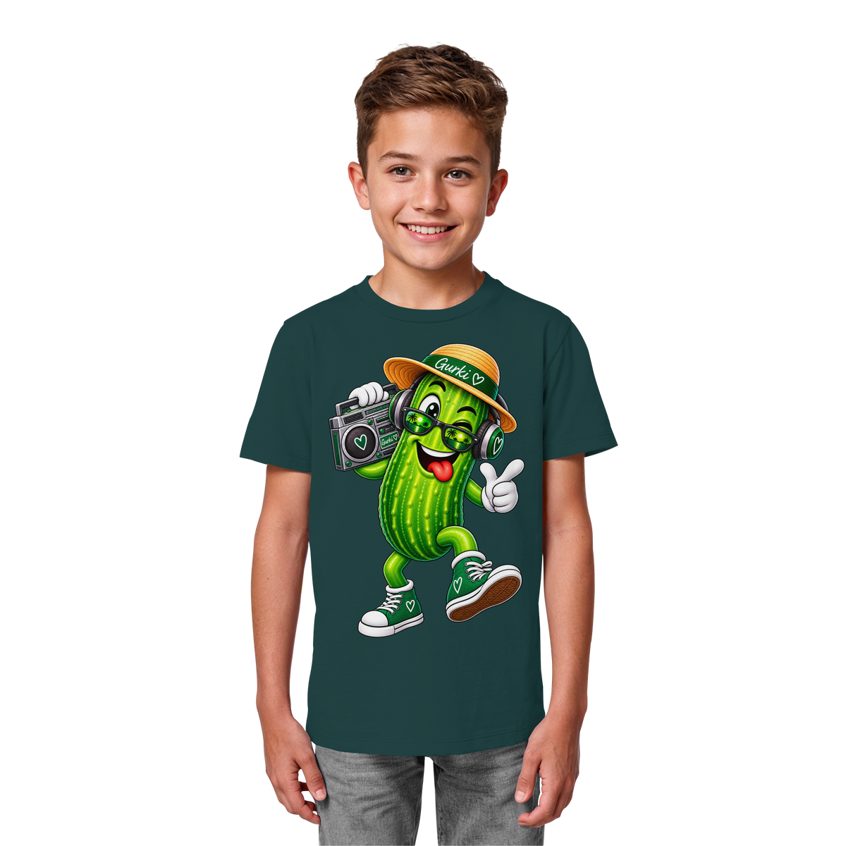 Gurki die Spreewaldgurke - Kids Organic Shirt