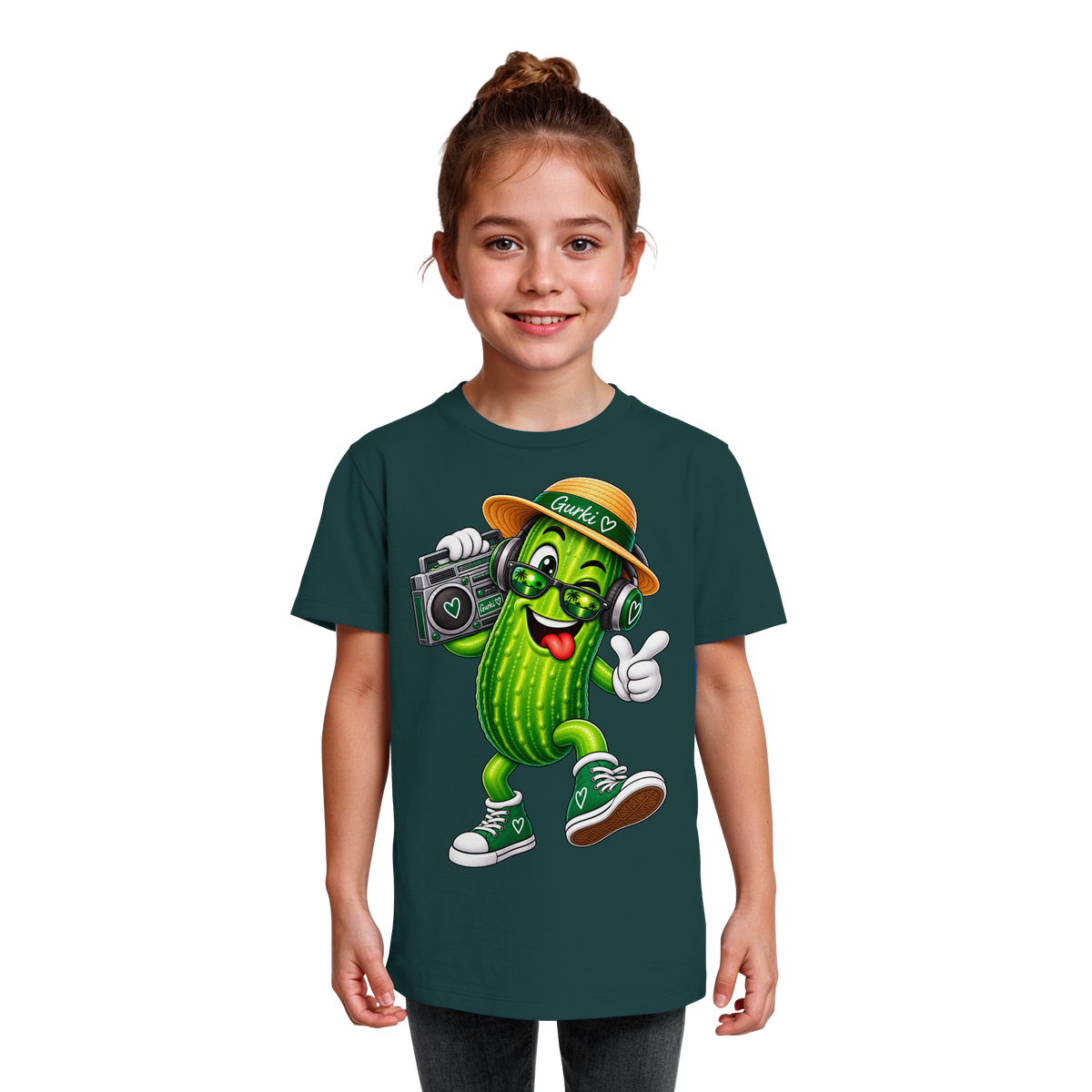 Gurki die Spreewaldgurke - Kids Organic Shirt