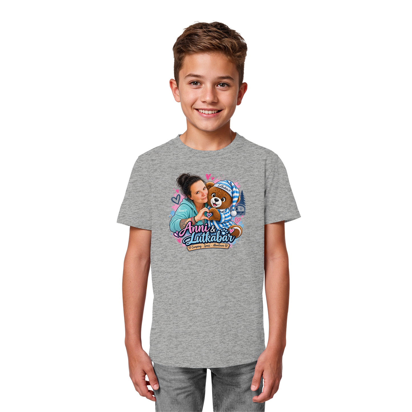 Lutkabär und Anni  - Kids Organic Shirt