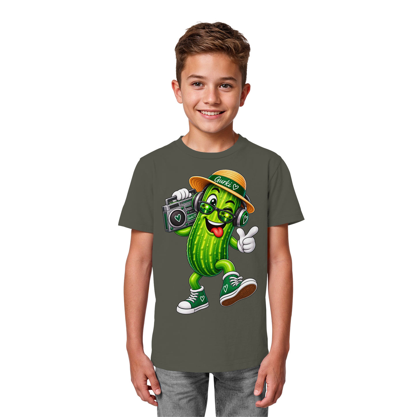 Gurki die Spreewaldgurke - Kids Organic Shirt