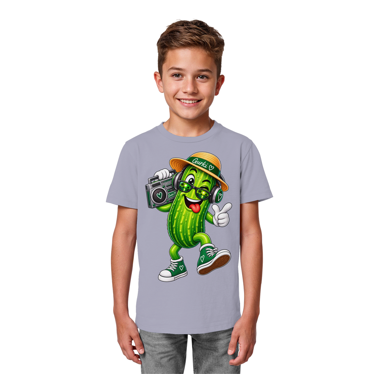 Gurki die Spreewaldgurke - Kids Organic Shirt