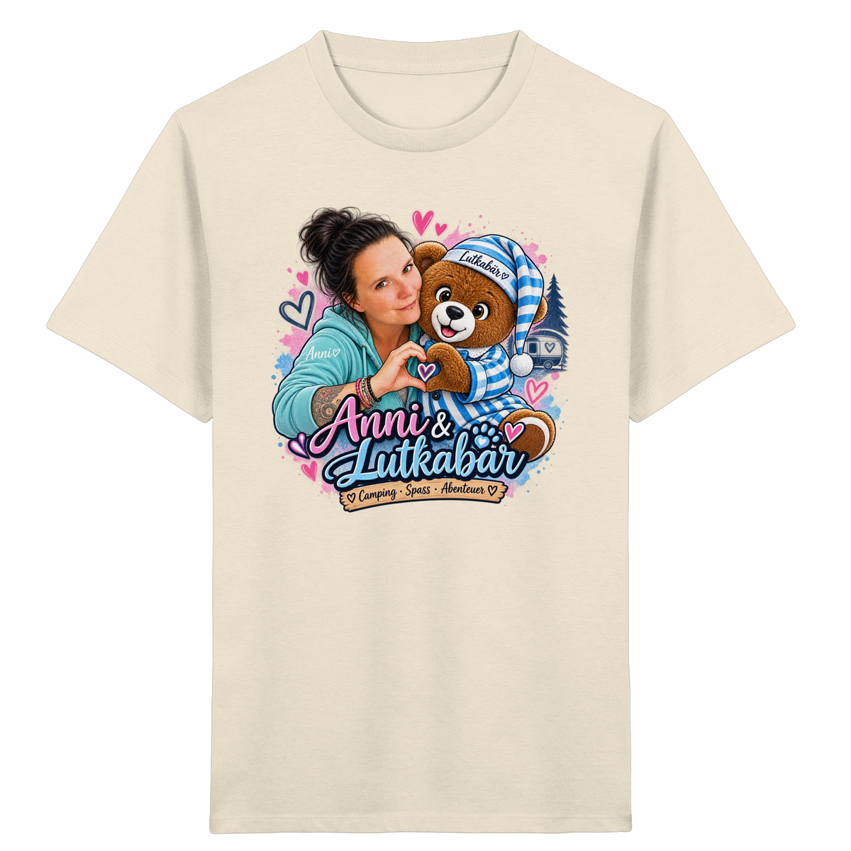 Lutkabär und Anni  - Kids Organic Shirt