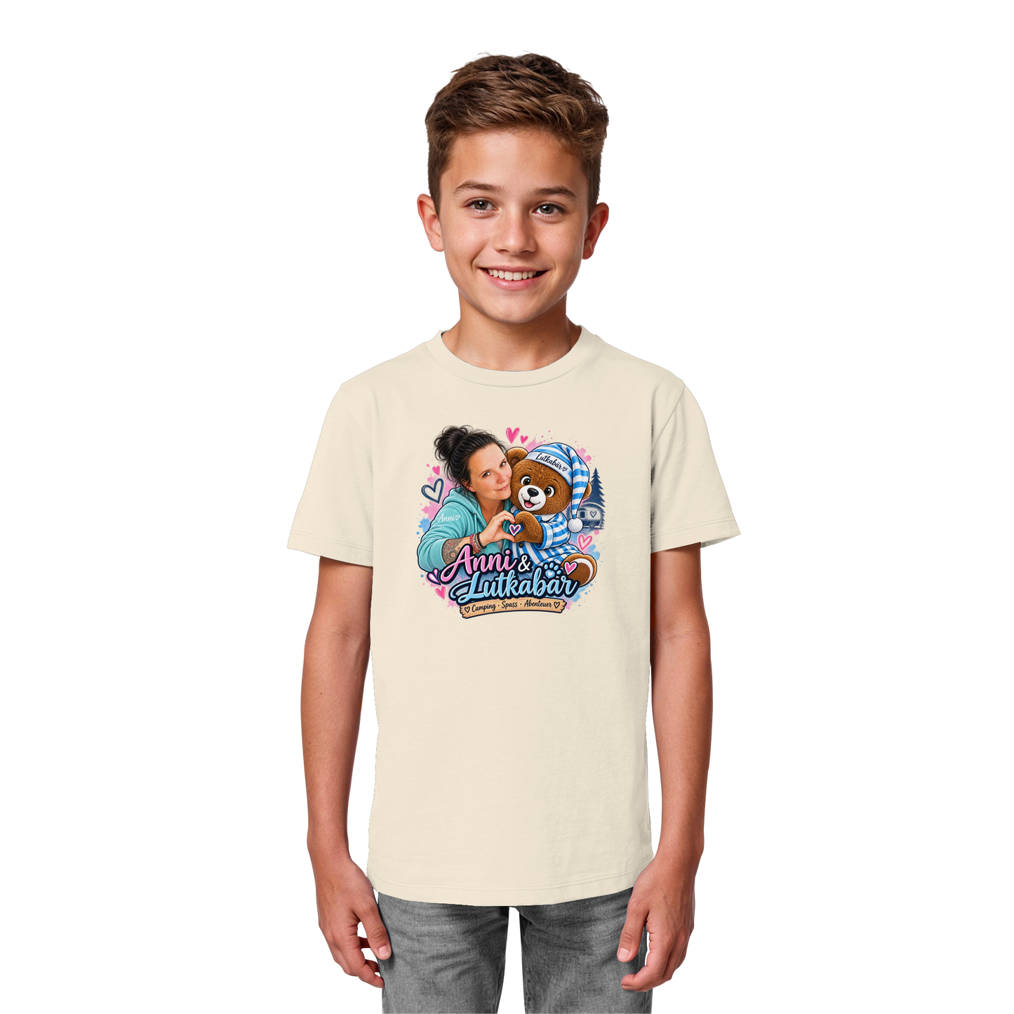 Lutkabär und Anni  - Kids Organic Shirt