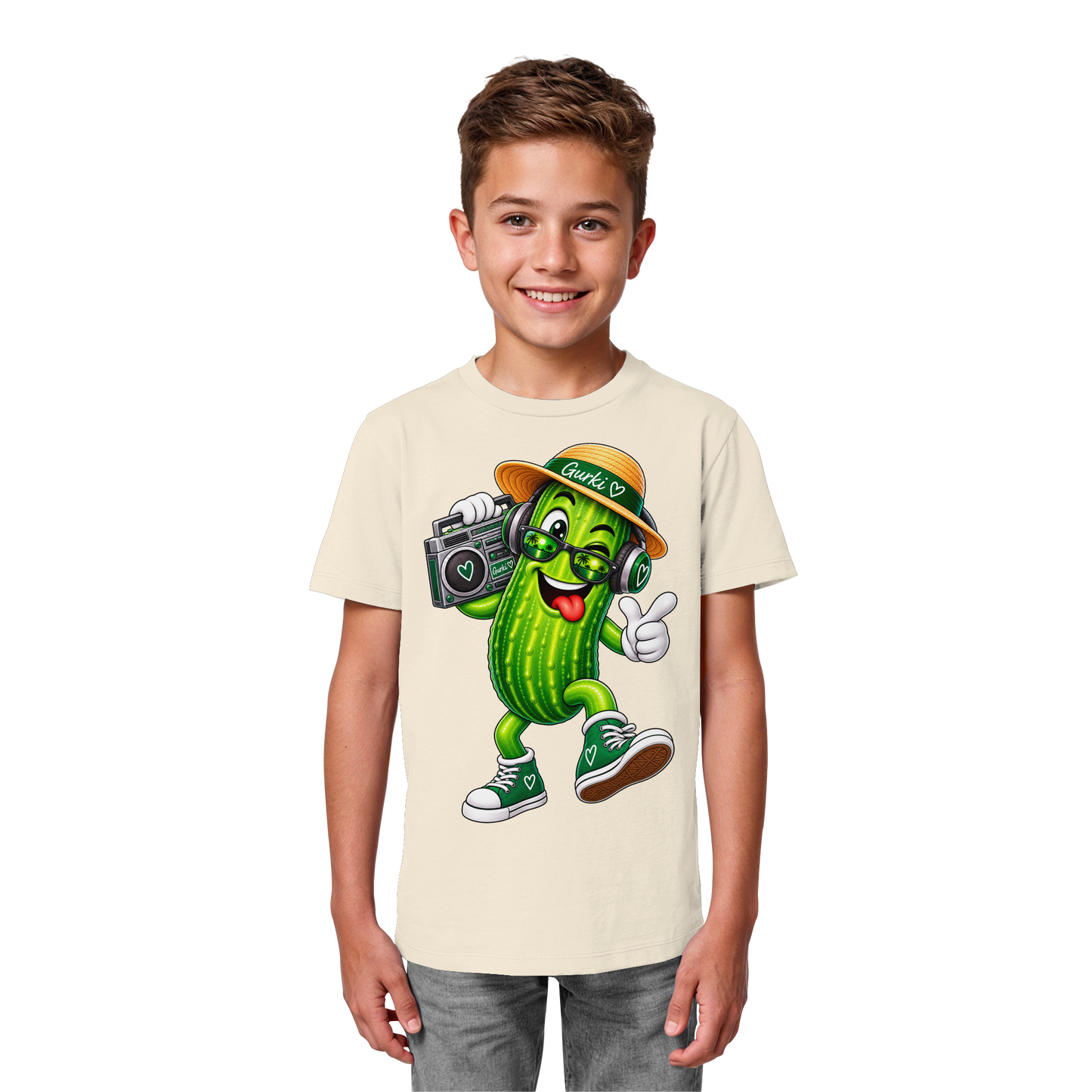 Gurki die Spreewaldgurke - Kids Organic Shirt