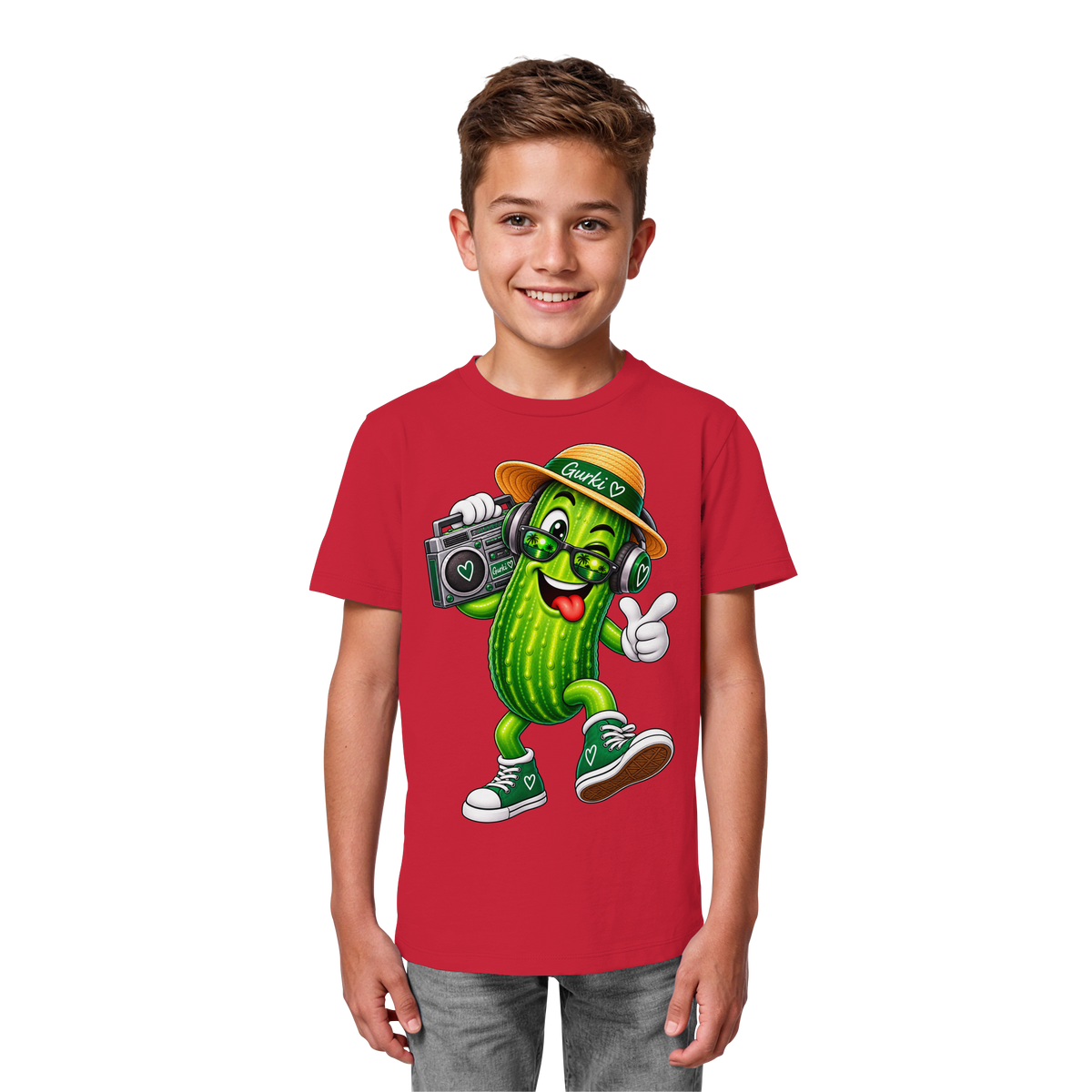 Gurki die Spreewaldgurke - Kids Organic Shirt