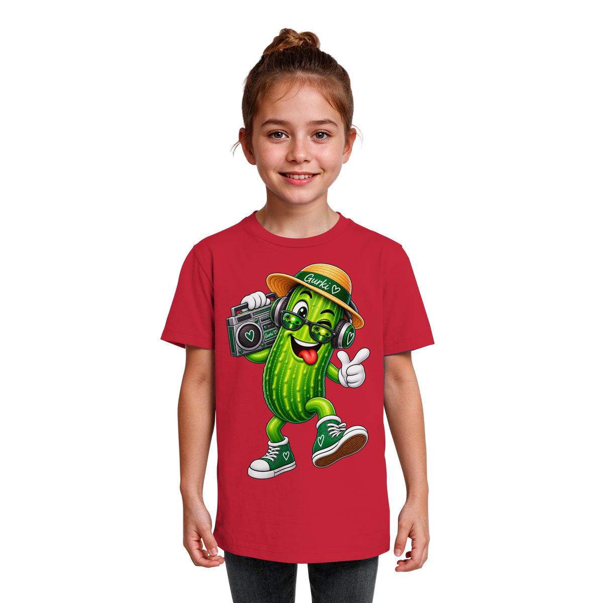 Gurki die Spreewaldgurke - Kids Organic Shirt