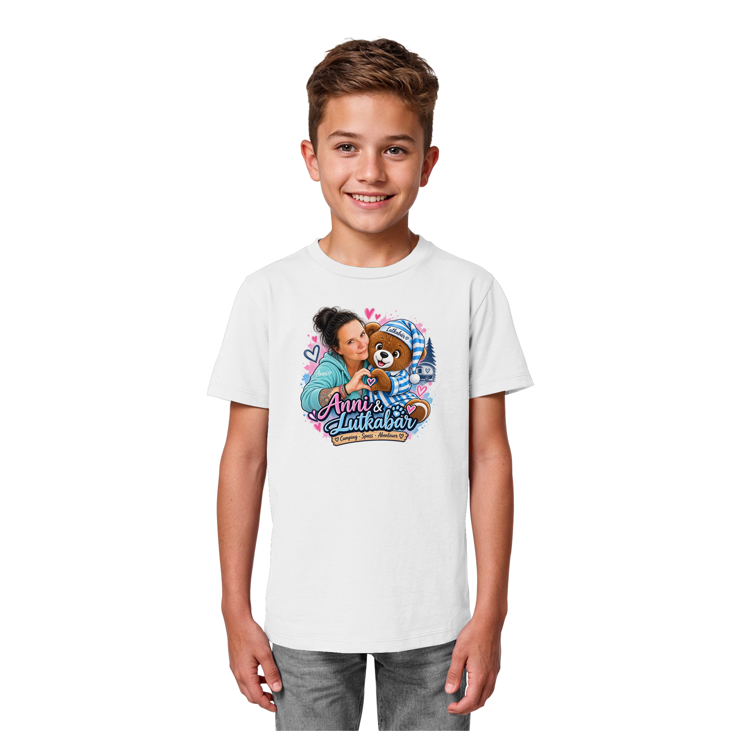 Lutkabär und Anni  - Kids Organic Shirt