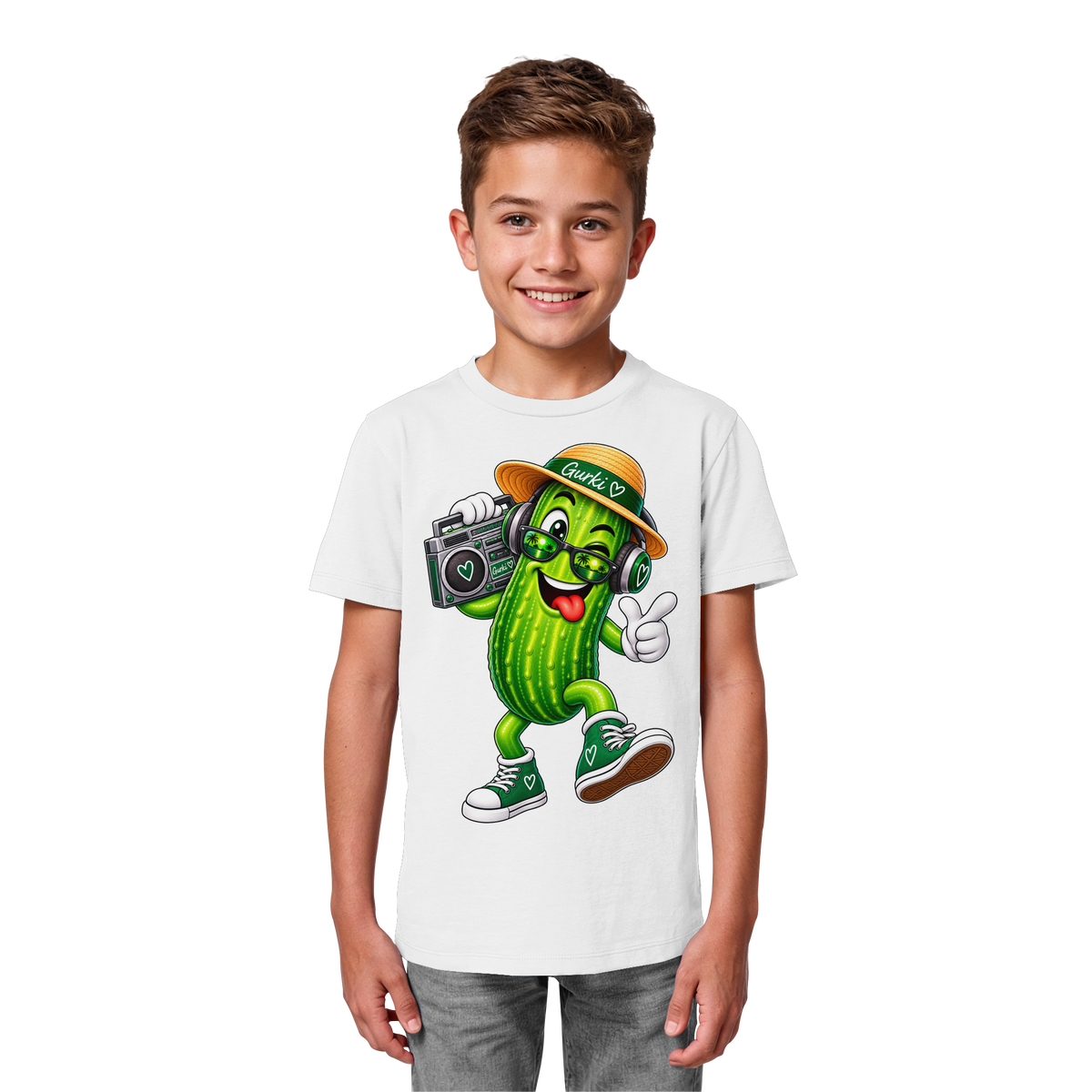 Gurki die Spreewaldgurke - Kids Organic Shirt