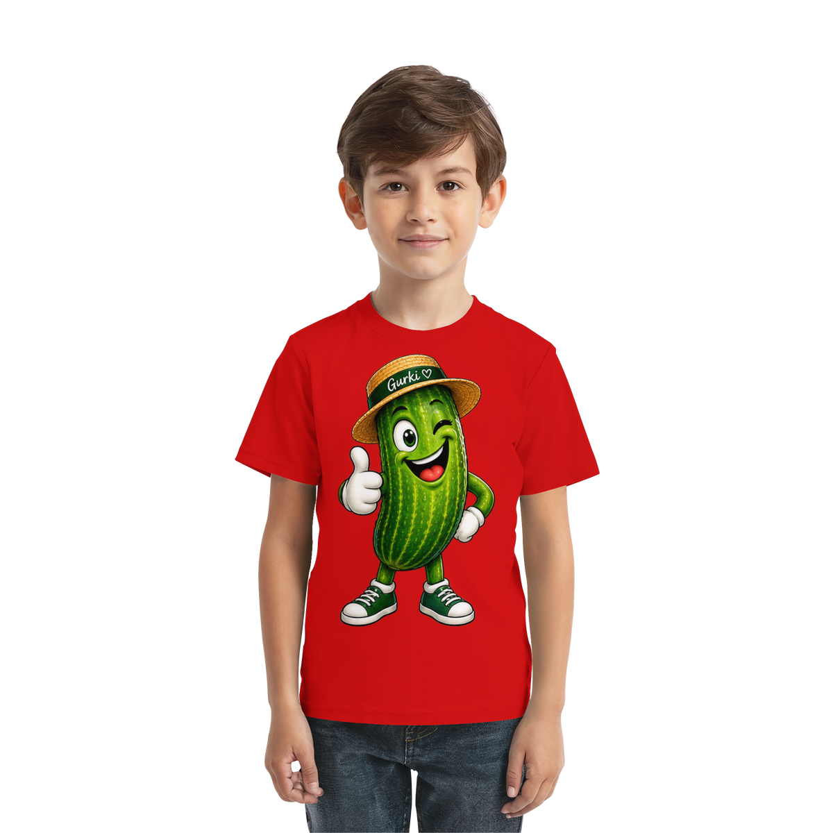 Gurki die Spreewaldgurke - Kids Premium Shirt