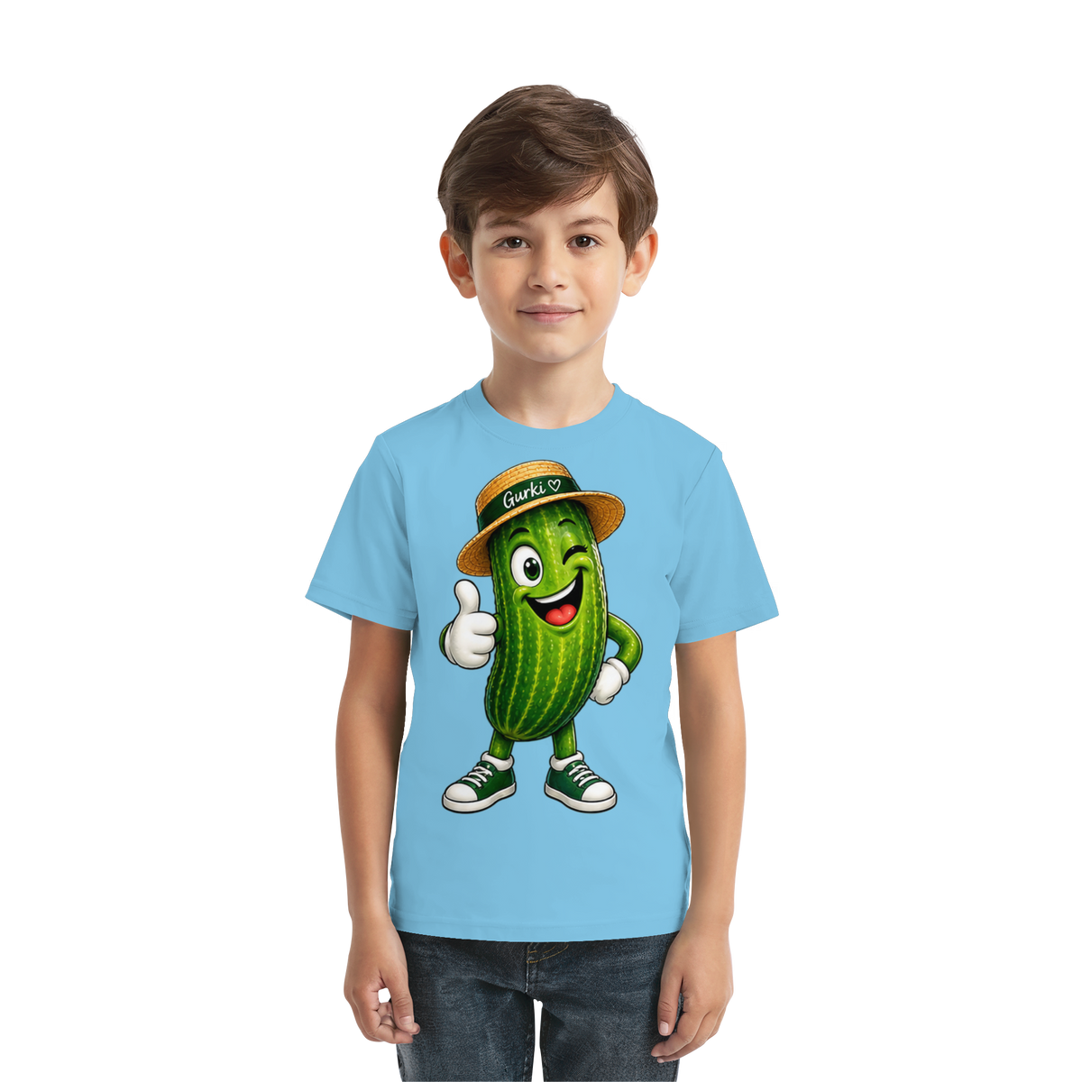 Gurki die Spreewaldgurke - Kids Premium Shirt