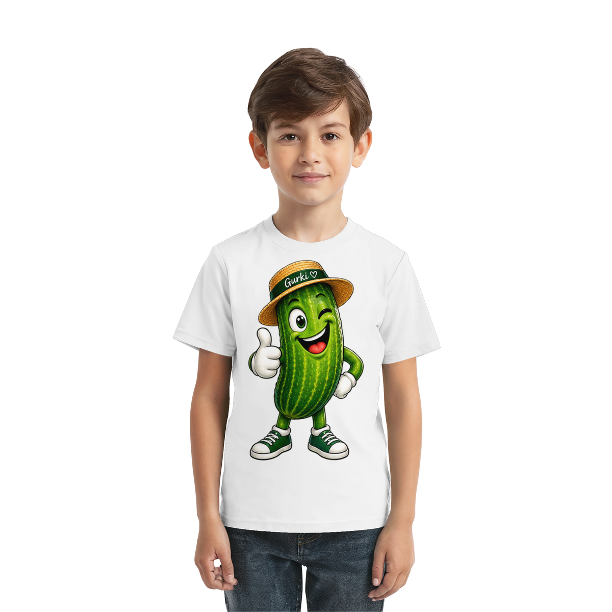 Gurki die Spreewaldgurke - Kids Premium Shirt