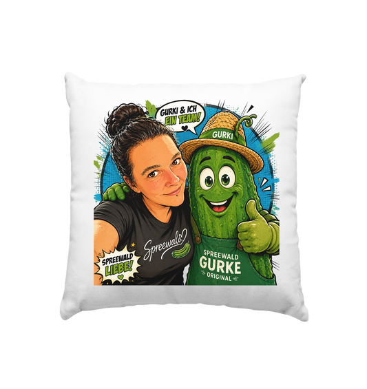 Spreewaldliebe Camping - Kissen 40x40cm