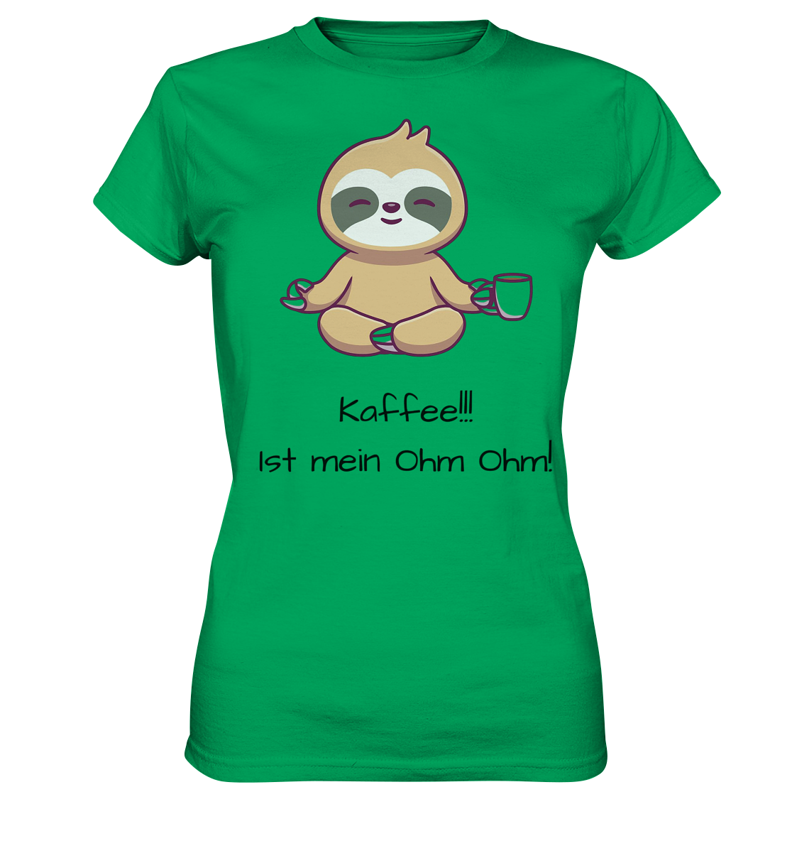 Kaffee!!! - Ladies Premium Shirt