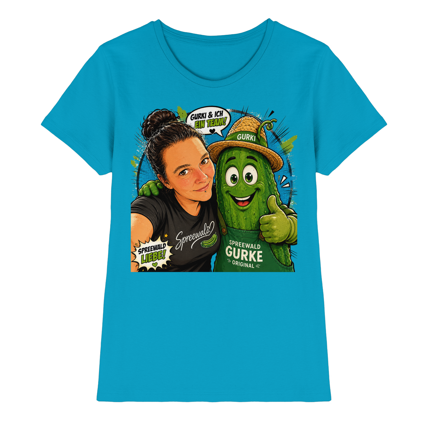 Spreewaldliebe Camping - Ladies Premium Shirt