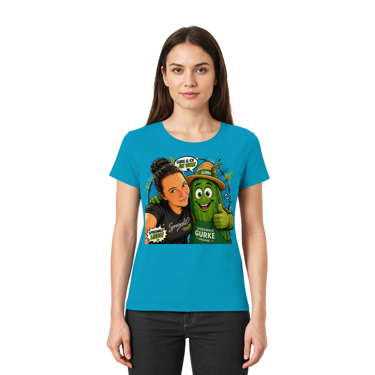 Spreewaldliebe Camping - Ladies Premium Shirt
